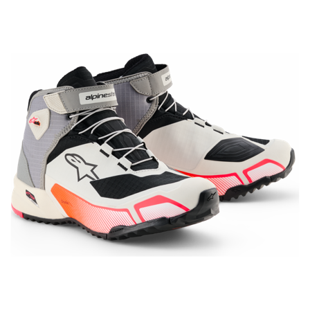 MC-sko Alpinestars CR-X Drystar Dame Hvit/grå/svart 39