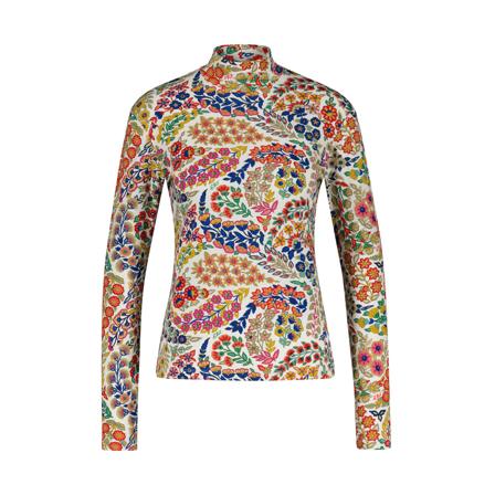 Etro turtleneck Paisley-Print Rød, Dame Rullekraver