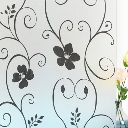 Film for vinduer med anti-innsyn, selvklebende, for personvern og dekorasjon