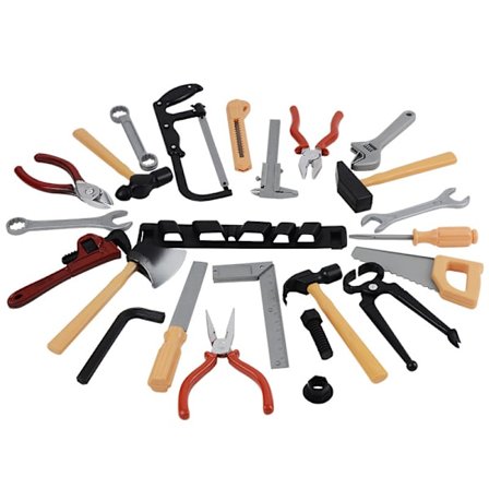 Børns værktøjssæt, værktøjssæt til småbørn, Montessori pædagogisk stangkonstruktion legetøj, til 2 3 4 5 6 år gamle drenge og piger, bedste 