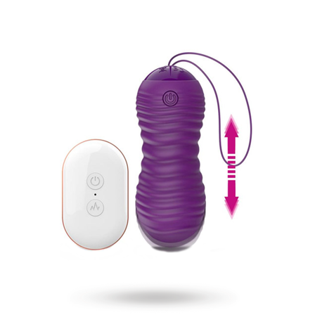 Orio Vibrating Up & Down Egg Purple - Vuxen.dk: For hende