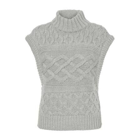 Vero Moda Highneck Vest Grå, Dame Veste