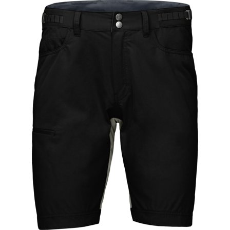 Norrøna Men's Svalbard Mid Cotton Shorts Men hiking shorts Black M