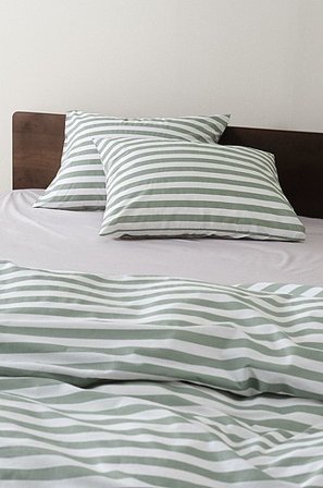 Jotex - Pudebetræk 2-pak 50x60 Cm Green/white - KAYO - Køb Pudebetræk hos Jotex