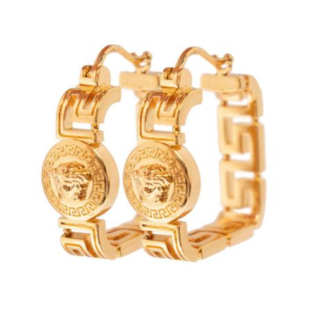 Versace, Earrings Geel, Dames, Maat:ONE Size