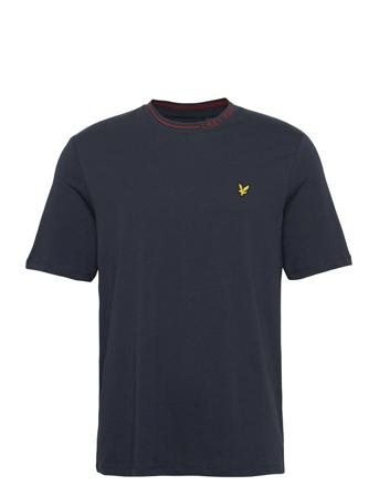 Branded Ringer Tshirt T-shirts Short-sleeved Sininen Lyle & Scott