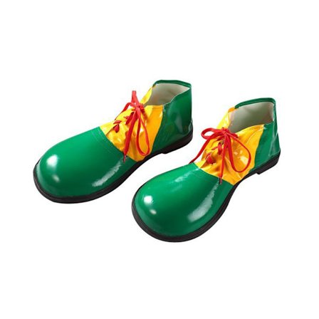 Kostume til Voksne Klovnesko Voksen Størrelse, Multifarvet, En