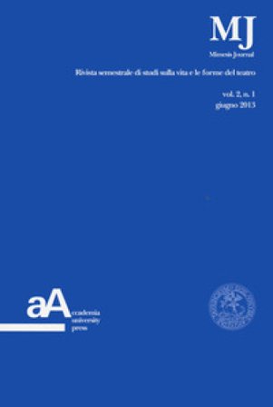 Mimesis journal. Vol. 2/1