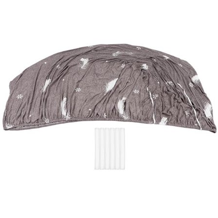 Elastiskt sofföverdrag Möbelskydd Överdrag med fixeringsremsor för vardagsrum 1-sits