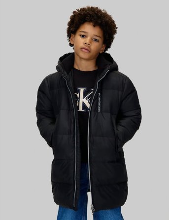 Calvin Klein Essential Parka Puffer - Black - 164