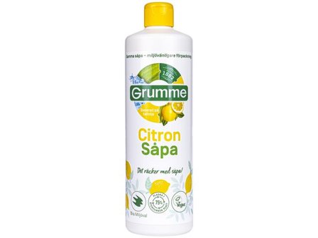GRUMME Allrengöring Citronsåpa Soft 750ml - Lyreco - Städ och hygien - Golvunderhåll - Golvrengöring