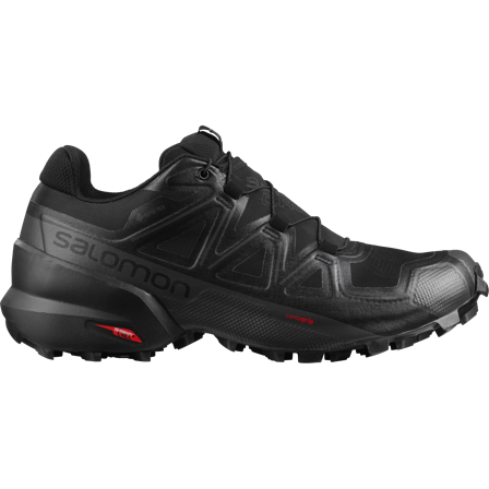 Salomon - Chaussures de trail running pour homme Speedcross 5 GTX - Black / Black - 42⅔