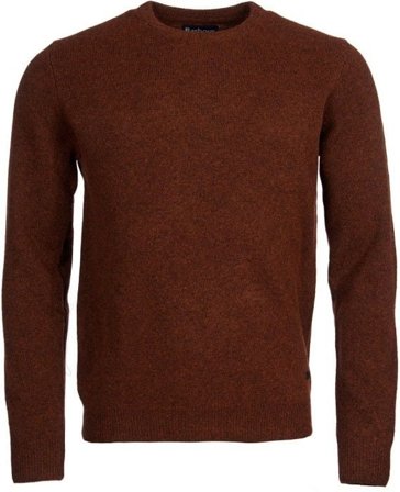 Barbour M's Patch Crew Neck Bracken
