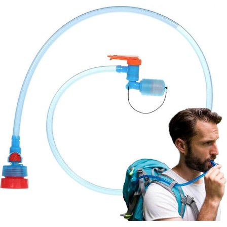 Vannposeblære | Lekkasjesikker drikkeslange | Drikkeslange, vannflaske