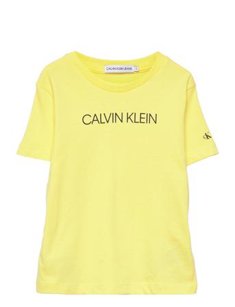 Institutional T-Shirt T-shirts Short-sleeved Gul Calvin Klein