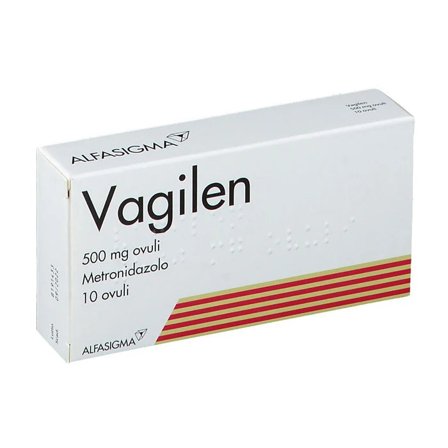 Vagilen 10 Ovuli Vaginali 500mg