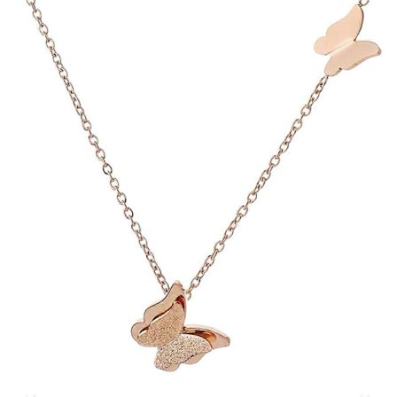 1 st Utsökt Halsband Kreativt Halsband Enkel Nyckelbenskedja Mode Halskedja för Kvinna Flicka (Gyllene)[D]