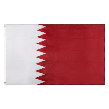 90*150cm Qatar flag 3*5ft polyester flag