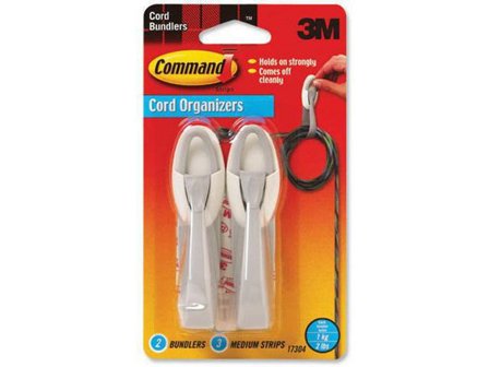 COMMAND Kabelhållare 2/fp - Lyreco - Datorprodukter - Kablar och adaptrar - Kabelhantering