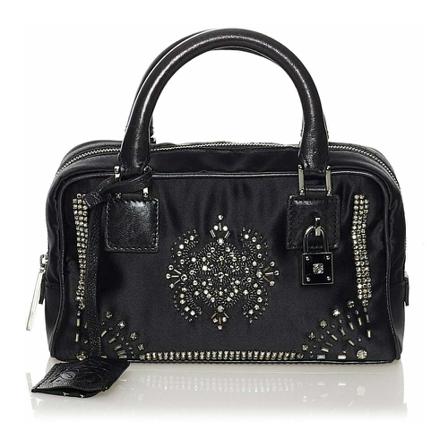Loewe Pre-owned, Pre-owned Handbag Zwart, Dames, Maat:ONE Size