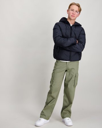 Champion Hooded Jacket Zwart Jassen Jongens - Kids Brand Store