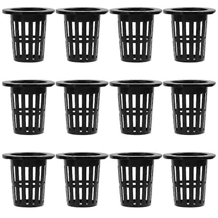 50 st Hydroponiska Planteringskorgar Aquaponic Krukor Trädgårdsnätkopp Hydroponisk Växtkruka Hydroponiskt Nätkrukor Planteringskorg Kopp