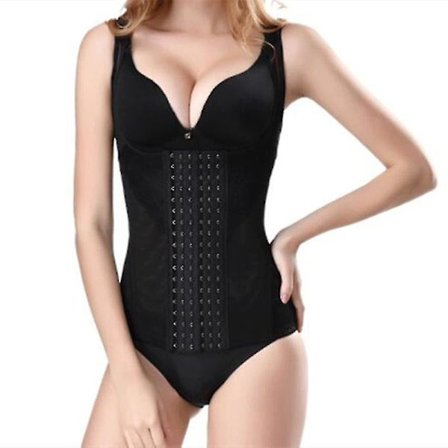Kvinnor Waist trainer Bodysuit Mage Control Shapewear Slim Full Body Shaper Open Bust Corset
