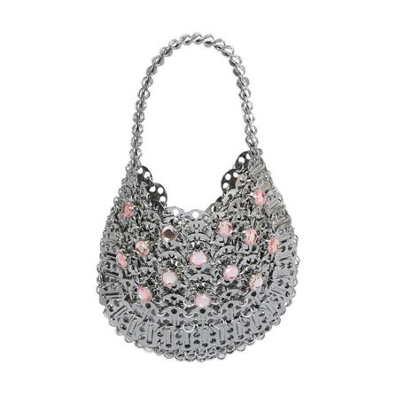 Paco Rabanne, Shoulder Bags Szary, Kobieta, Rozmiar: ONE Size