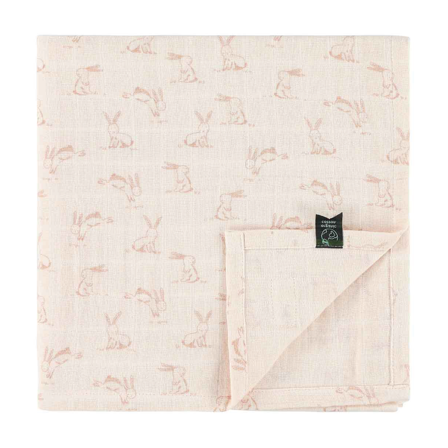 Trixie Musselinpledd Rosy Rabbit, Rosa, 1 stk.