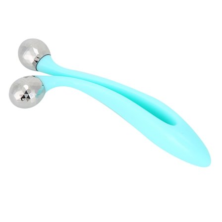 3D V-form Dobbel Ball Rulle Ansiktsmassasje Hudløftende Skjønnhetsmassasjeverktøy