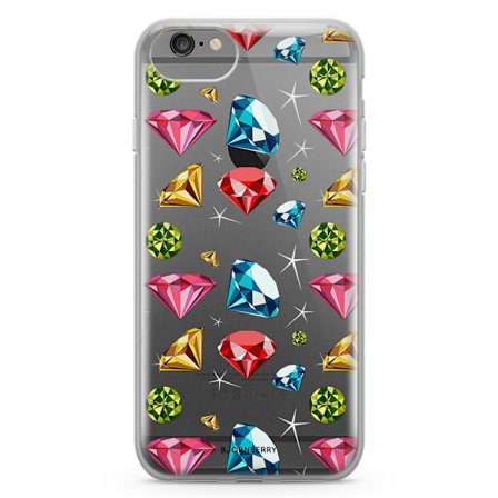 Bjornberry Skal Hybrid iPhone 6/6s - Diamanter
