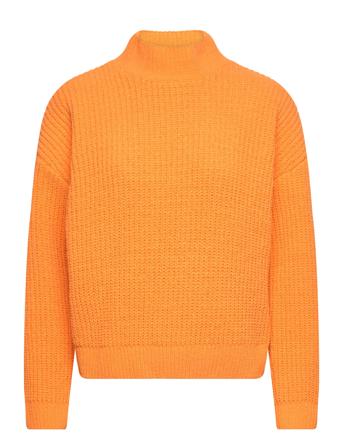 Vmkaia Ls Highneck Pullover Bf Pullover Oransje Vero Moda*Betinget Tilbud