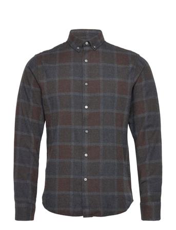Bs Asker Casual Slim Fit Shirt Skjorta Casual Multi/mönstrad Bruun & Stengade