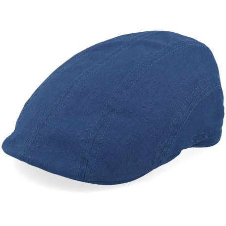 Stetson - Blå flatcap Keps - Ivy Cotton Twill Blue Flat Cap @ Hatstore
