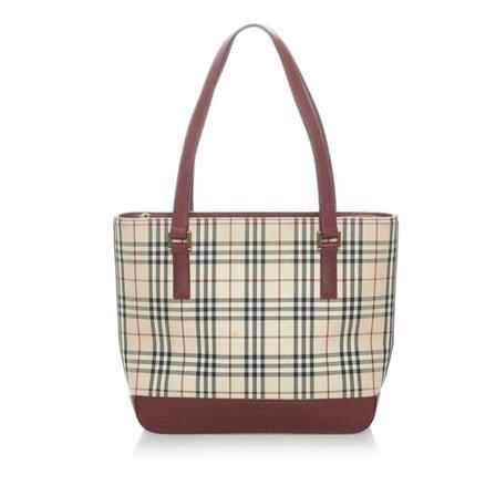 Burberry Vintage, Tote Bags Bruin, Dames, Maat:ONE Size