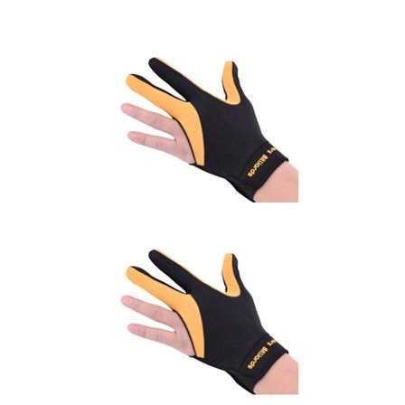 1/2/3 Vänster Hand Snooker Biljard Handske Present Gjord av elastisk