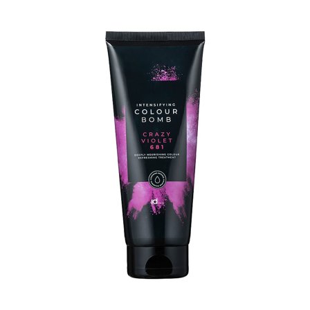 IdHAIR Colour Bomb 681 Crazy Violet 200 ml, Hår, Hårfarve, Farvebomber