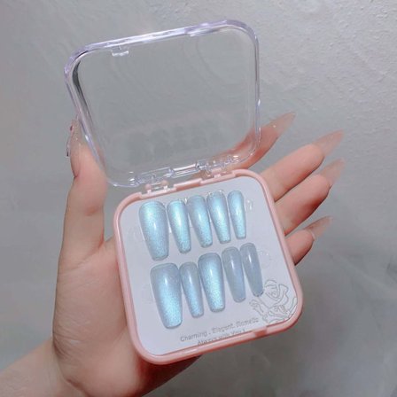 Falska naglar Tryck på naglar B12 B12