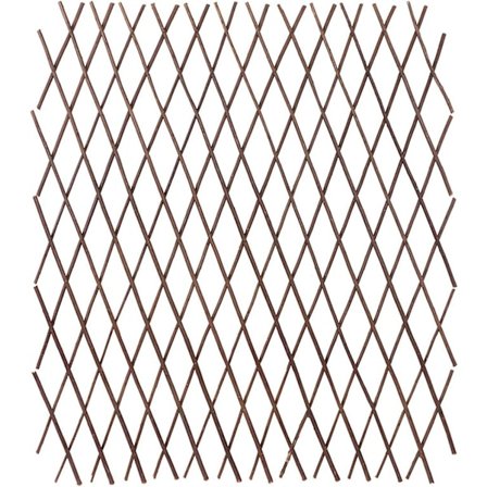 Hagegitter Utvidbart Gitter Pilgitter Utvidbart, Tre Gjerde Holdbart Inntrekkbart Plante Klatre Ramme Gitter Blomsterdekorasjon StativBY