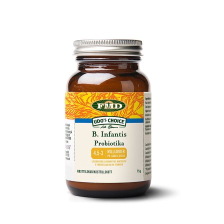 Udo's Choice B. Infantis 75 g, Helse & Madvarer, Mælkesyrebakterier, Mælkesyrebakterier Til Børn