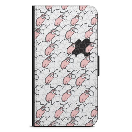 Bjornberry Plånboksfodral iPhone 12 - Svarta Fåret