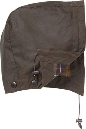 Barbour Classic vahattu irtohuppu, tummanvihreä
