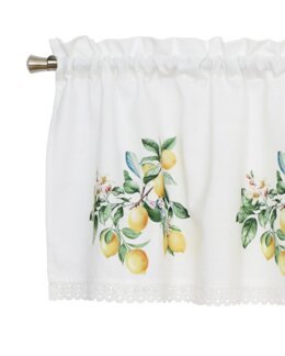 Gardinkappa Citron Gul - Linea