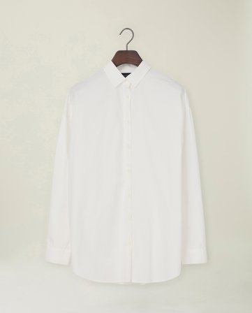 Lexington Light oxford shirt, white