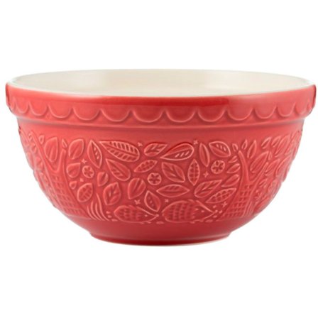 Mason&cash In The Forest Hedgehog blandeskål 1,1 liter, rød