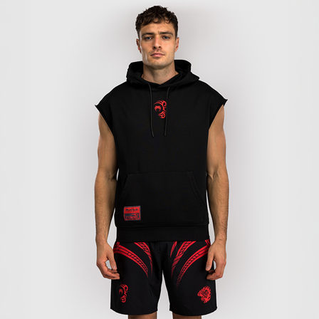 Venum X Mike Tyson Everyone has a plan Ærmeløs Hættetrøje Sort Rød