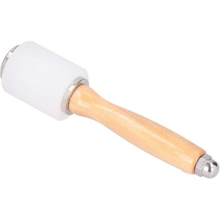 Nahkaveistämiseen tarkoitettu vasara, DIY-nailonvasara nahkatyökaluilla puukahvalla