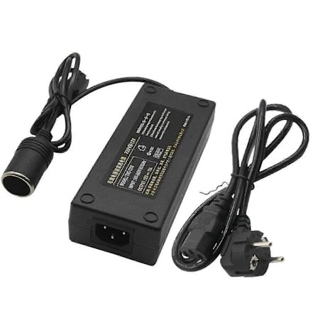 12V 15A 160W bilomvandlare 220V till 12V biladapter omvandlare bil hem