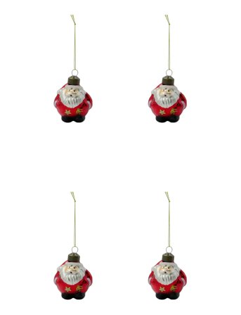 house doctor | Julepynt, Hdklaw, Rød | 5.5X7X1CM