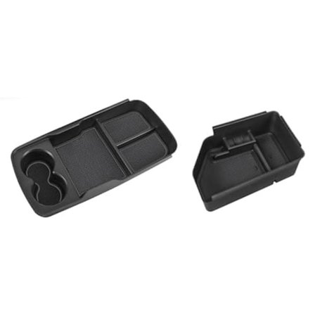 Opbevaringsboks til midterkonsollen, nederste rum, armlænsopbevaringsboks, kopholder til Kia EV6 2022 2023 2024